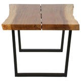 NNEVL Coffee Table Solid Suar Wood 102x56x41 cm