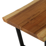 NNEVL Coffee Table Solid Suar Wood 102x56x41 cm