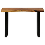 NNEVL Console Table Solid Suar Wood 110x35x75 cm
