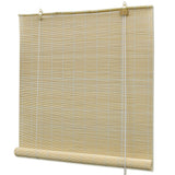 NNEVL Roller Blind Bamboo 80x220 cm Natural