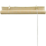NNEVL Roller Blind Bamboo 100x220 cm Natural