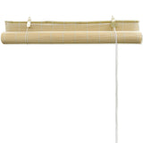 NNEVL Roller Blind Bamboo 140x220 cm Natural