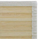 NNEVL Rug Bamboo 160x230 cm Natural