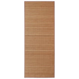 NNEVL Rug Bamboo 100x160 cm Brown