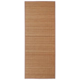 NNEVL Rug Bamboo 160x230 cm Brown