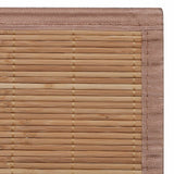 NNEVL Rug Bamboo 160x230 cm Brown