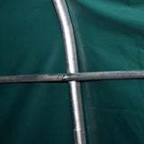 NNEVL Removable Livestock Tent PVC 550 g/m² 3.3x8 m Dark Green