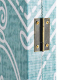 NNEVL Folding Room Divider 160x180 cm Butterfly Blue