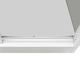 NNEVL Office Cabinet with Sliding Doors Metal 90x40x90 cm Grey