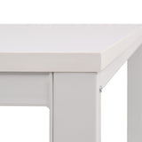 NNEVL Writing Desk 120x60x75 cm White