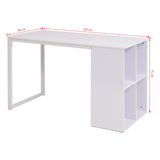 NNEVL Writing Desk 120x60x75 cm White