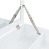 NNEVL Dressing Table with Mirror MDF 60x40x75 cm