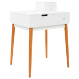 NNEVL Dressing Table with Mirror MDF 60x50x86 cm