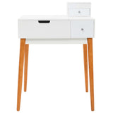 NNEVL Dressing Table with Mirror MDF 60x50x86 cm