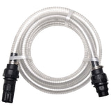 NNEVL Suction Hose with Connectors 4 m 22 mm White