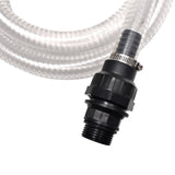 NNEVL Suction Hose with Connectors 4 m 22 mm White