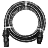 NNEVL Suction Hose with Connectors 4 m 22 mm Black