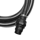 NNEVL Suction Hose with Connectors 4 m 22 mm Black