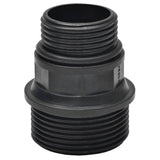 NNEVL Suction Hose with Connectors 4 m 22 mm Black