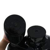 NNEVL Full Body Female Mannequin with Glass Base Glossy Black 175 cm