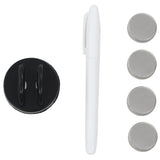 NNEVL Wall Mounted Magnetic Blackboard Glass 60x40 cm