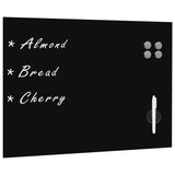 NNEVL Wall Mounted Magnetic Blackboard Glass 80x60 cm