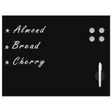 NNEVL Wall Mounted Magnetic Blackboard Glass 80x60 cm