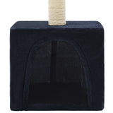 NNEVL Cat Tree with Sisal Scratching Post 55 cm Dark Blue