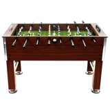 NNEVL Football Table Steel 60 kg 140x74.5x87.5 cm Brown