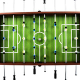 NNEVL Football Table Steel 60 kg 140x74.5x87.5 cm Brown
