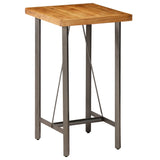 NNEVL Bar Table Solid Reclaimed Teak 60x60x107 cm