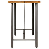 NNEVL Bar Table Solid Reclaimed Teak 180x70x107 cm