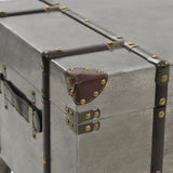 NNEVL Coffee Table MDF and Aluminium 102x51x47.5 cm