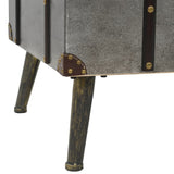 NNEVL Coffee Table MDF and Aluminium 102x51x47.5 cm