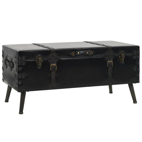 NNEVL Coffee Table MDF and Steel 102x51x48 cm