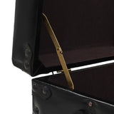 NNEVL Coffee Table MDF and Steel 102x51x48 cm