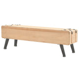 NNEVL TV Cabinet Solid Fir Wood 120x33x35 cm