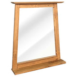 NNEVL Bathroom Furniture Set Recycled Solid Recycled Pinewood