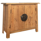 NNEVL Bathroom Furniture Set Recycled Solid Recycled Pinewood