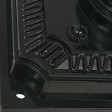 NNEVL Pedestal Letterbox Aluminium Vintage Style Rustproof Green