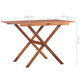 NNEVL 3 Piece Bistro Set Poly Rattan and Acacia Wood Black