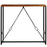 NNEVL Bar Table Solid Reclaimed Wood 120x60x106 cm