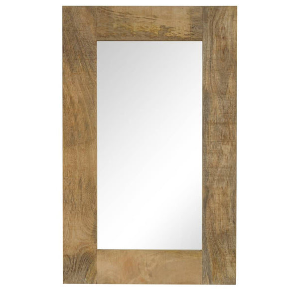 NNEVL Mirror Solid Mango Wood 50x80 cm