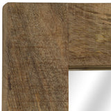 NNEVL Mirror Solid Mango Wood 50x80 cm