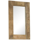 NNEVL Mirror Solid Mango Wood 50x80 cm