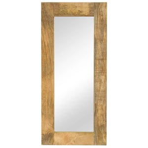 NNEVL Mirror Solid Mango Wood 50x110 cm