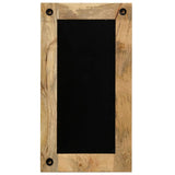 NNEVL Mirror Solid Mango Wood 50x110 cm