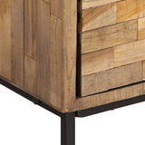 NNEVL Sideboard Reclaimed Teak Wood 60x30x75 cm