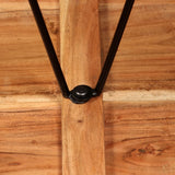 NNEVL Bar Set 3 Pieces Solid Acacia and Wood Reclaimed