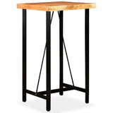 NNEVL Bar Set 3 Pieces Solid Acacia and Wood Reclaimed